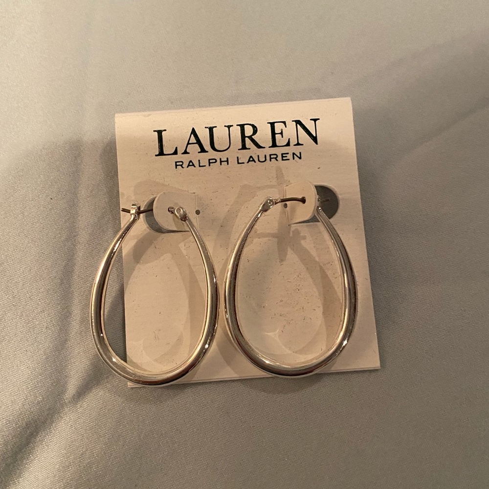 New Ralph Lauren silver earrings